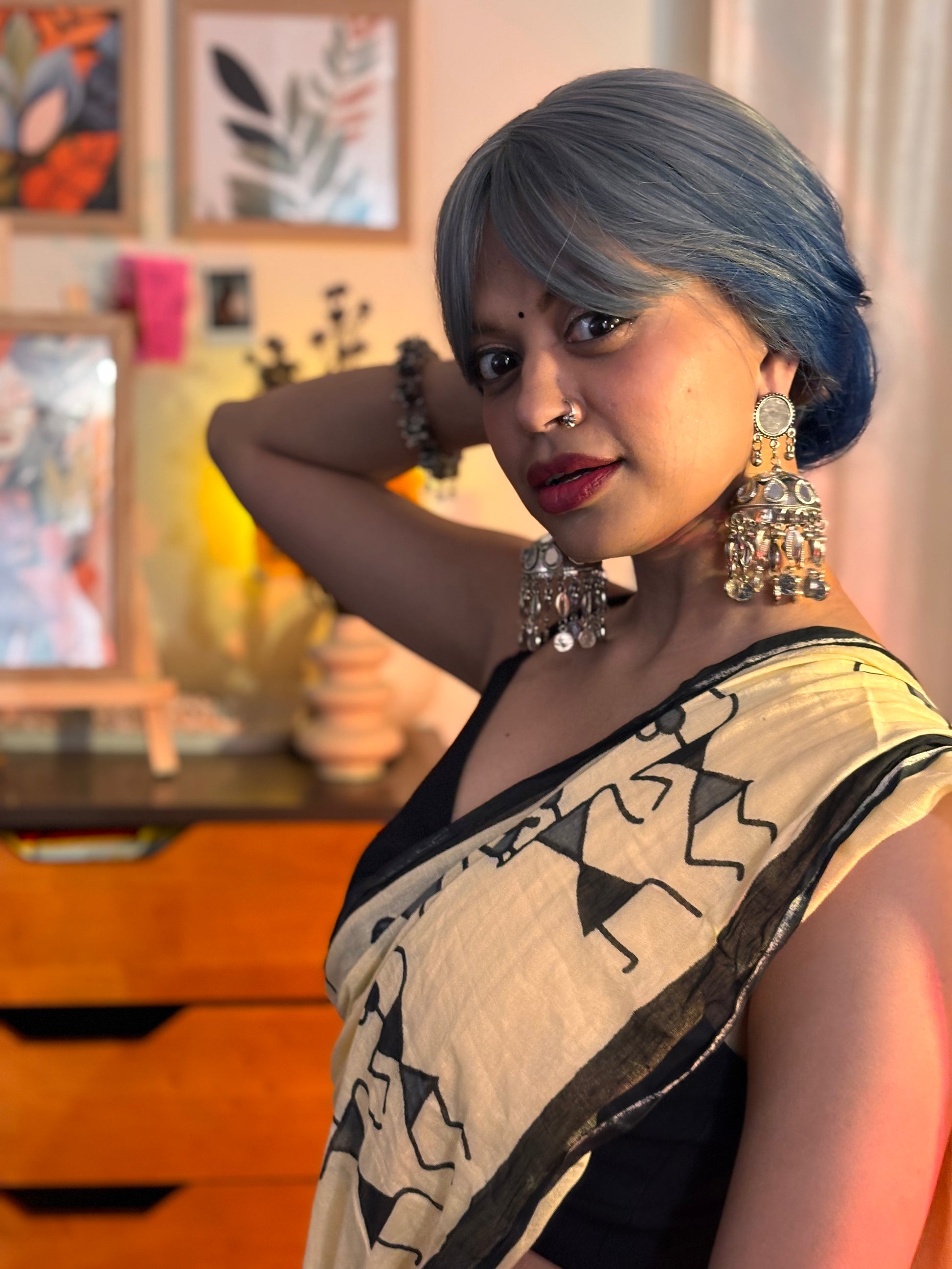 Midweek Rebel – Blue Gradient Wig