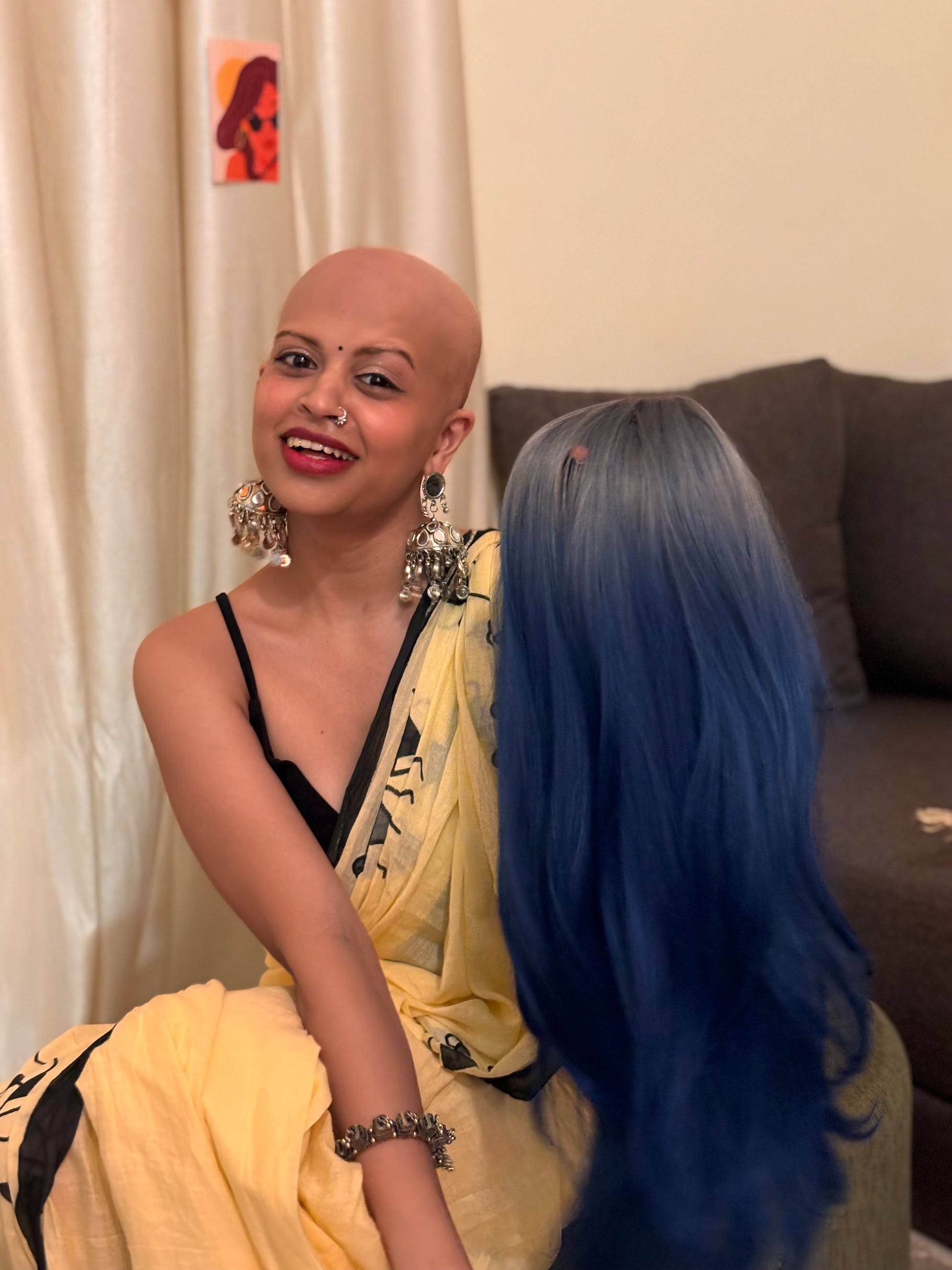 Midweek Rebel – Blue Gradient Wig